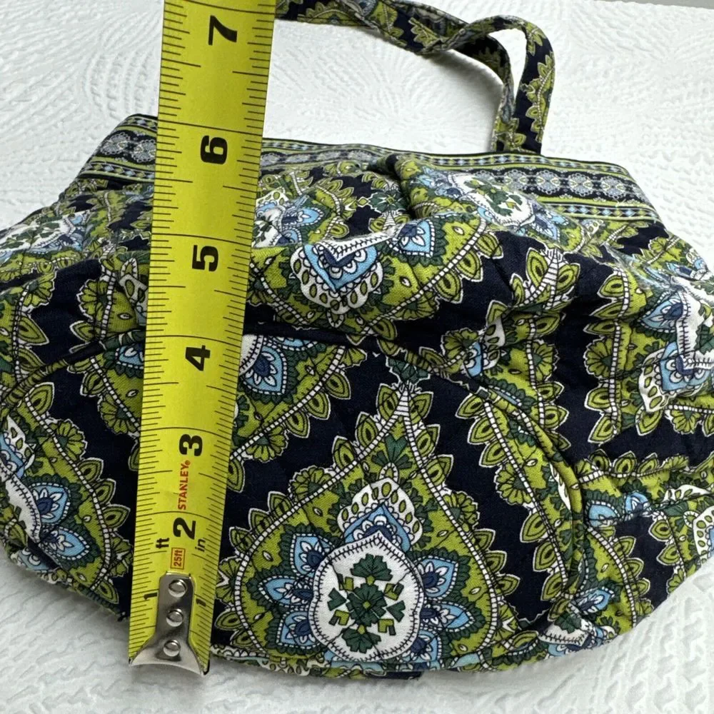 Vera Bradley Cambridge Green Blue,black Shoulder Handbag Medium - Picture 12 of 15